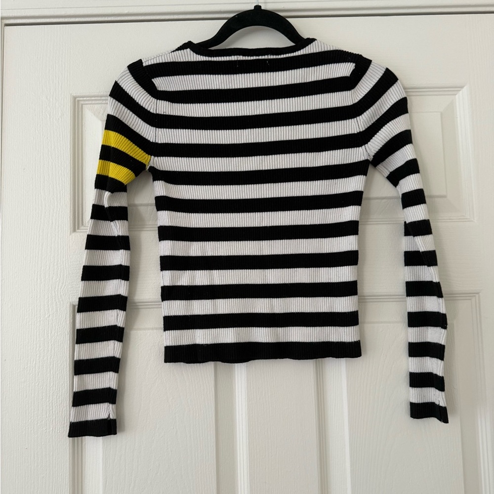 Striped Long Sleeve Top